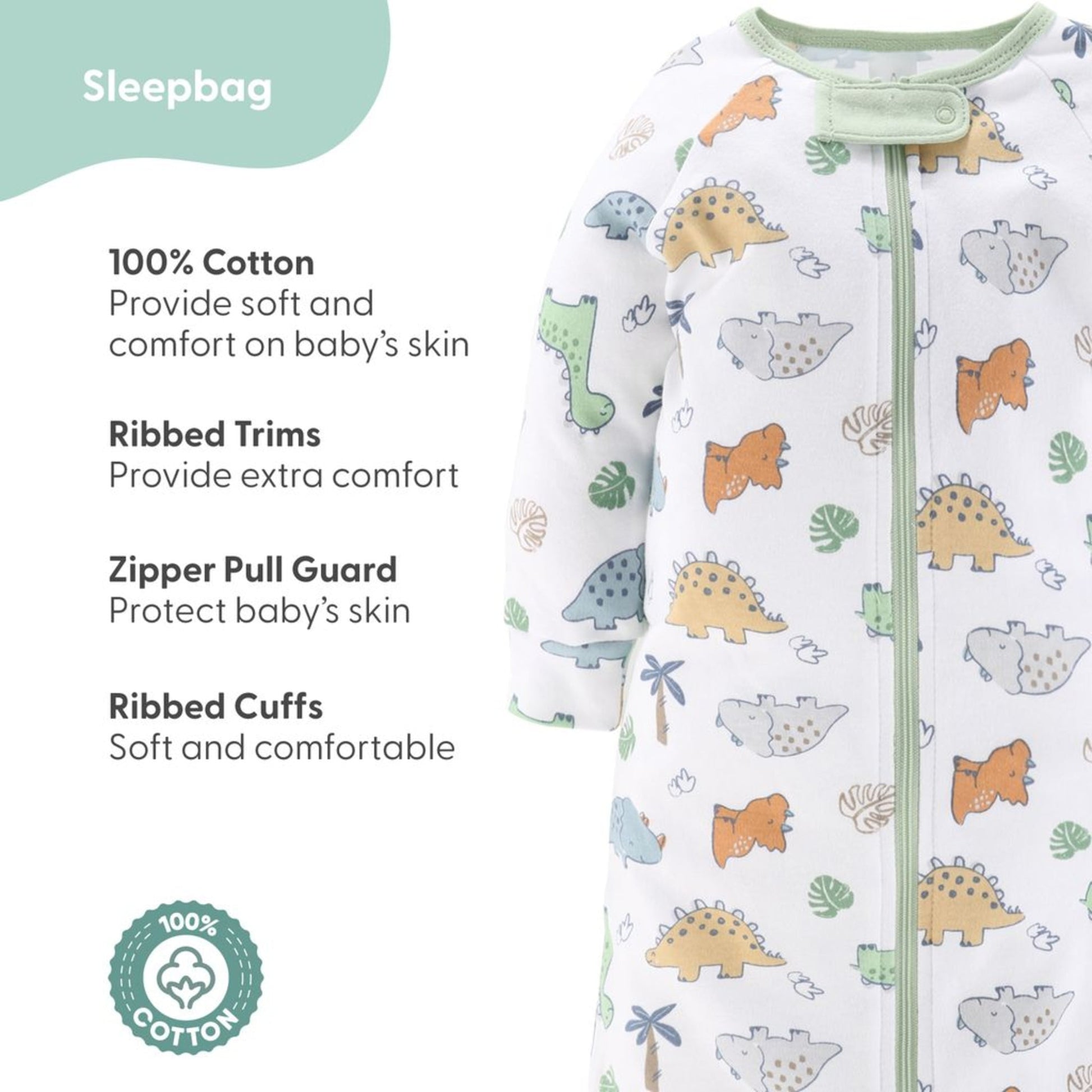 The Peanutshell Newborn Layette Gift Set for Baby Boys or Baby Girls, 23 Essential Pieces, Dino, 0-3 Months