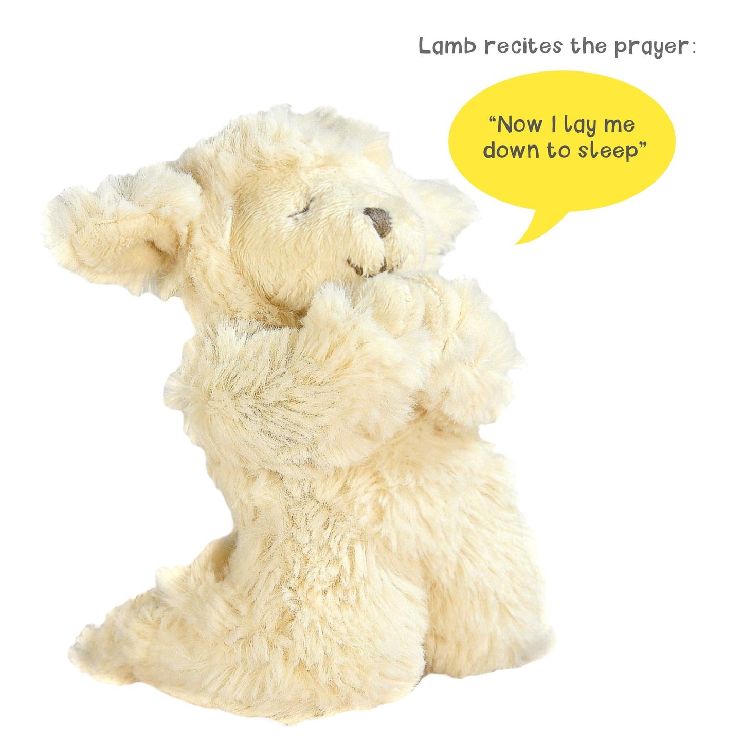 Tickle & Main, Baby Gift Set with Praying Musical Lamb and Prayer Book in Keepsake Box for Boys and Girls