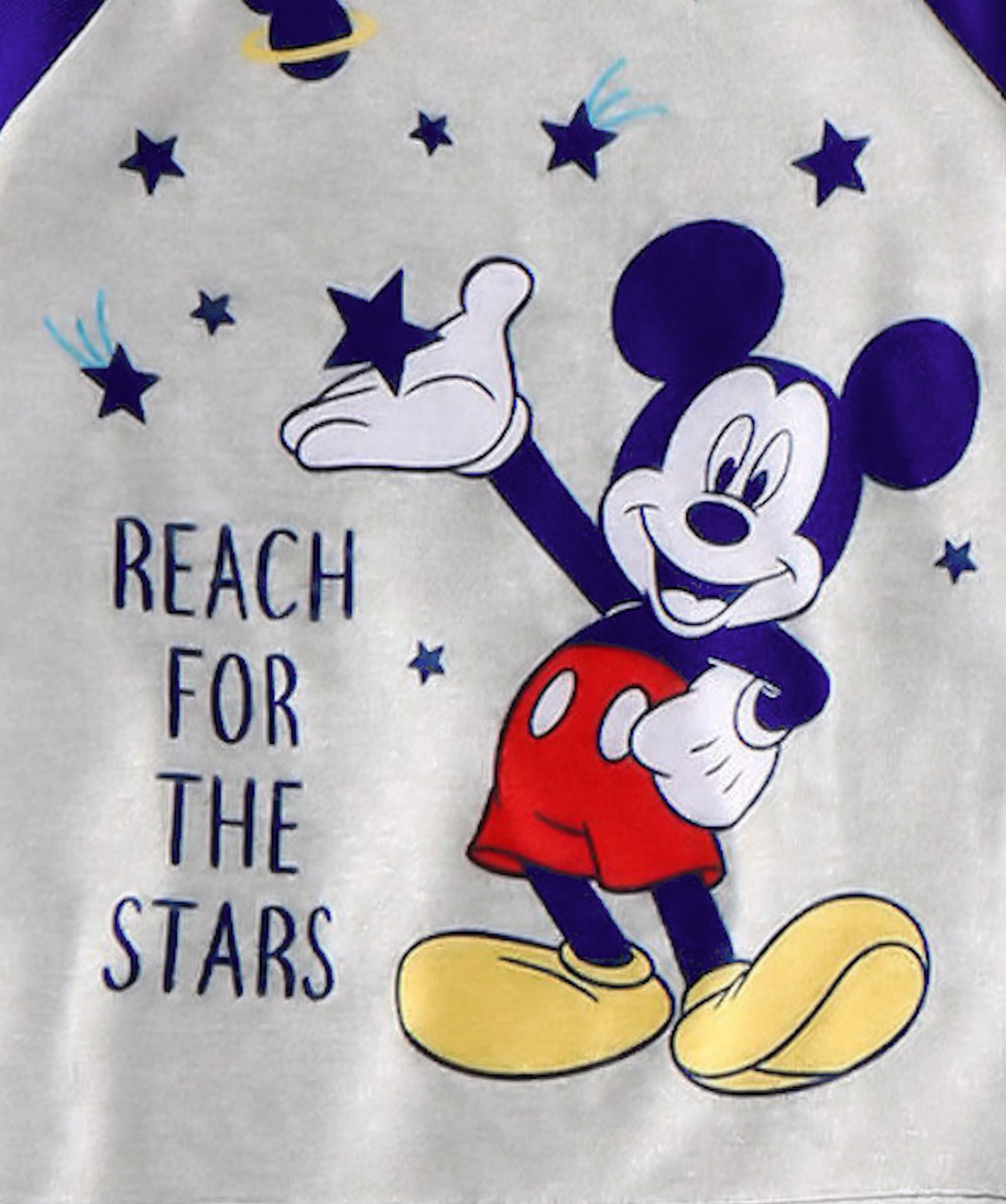 Disney Baby Boys Mickey Reach for the Stars 2 Piece Pajama Set (9 Months)