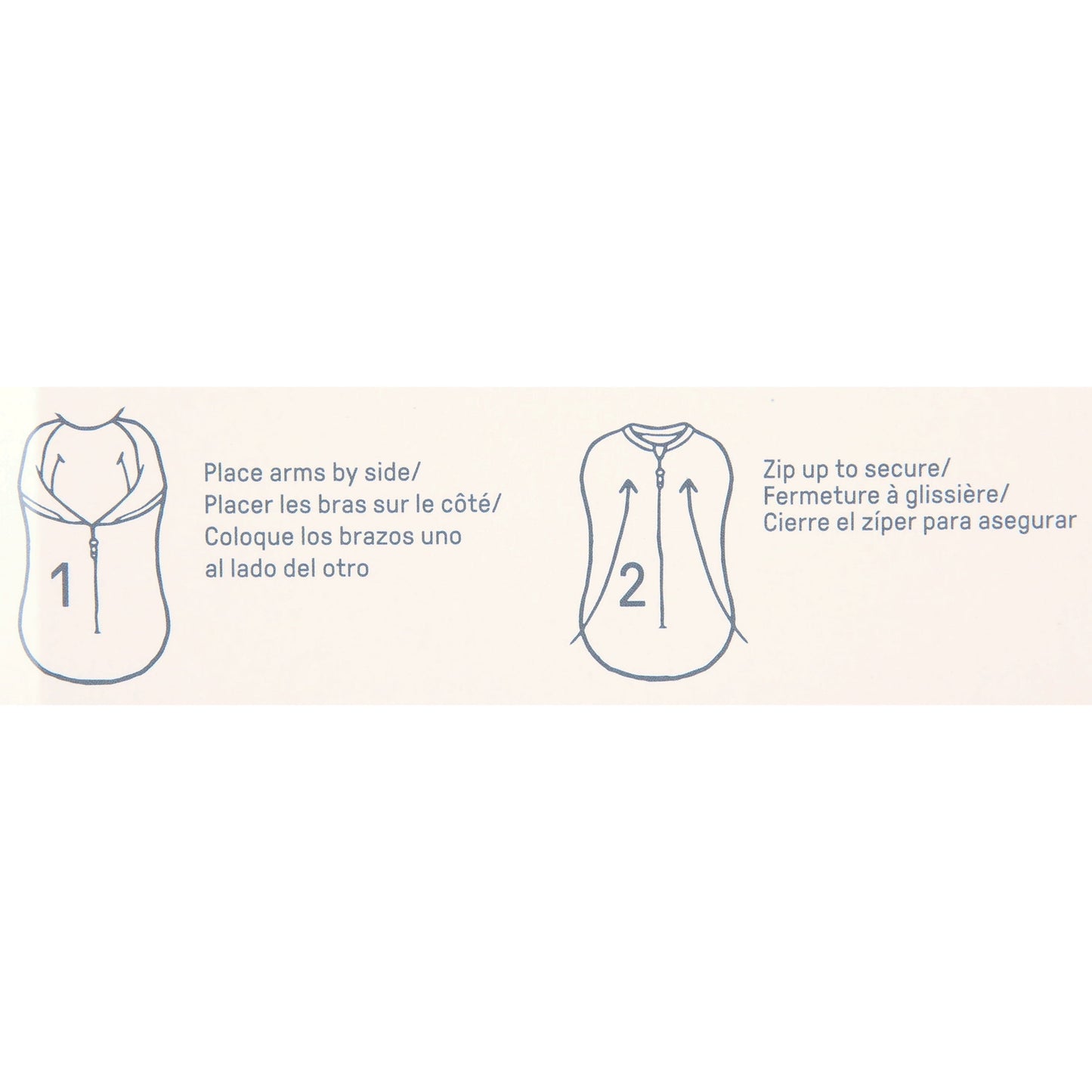 SwaddleMe by Ingenuity Velboa Pod - Newborn, 0-2 Months, Clouds & Stars, 2-Pack