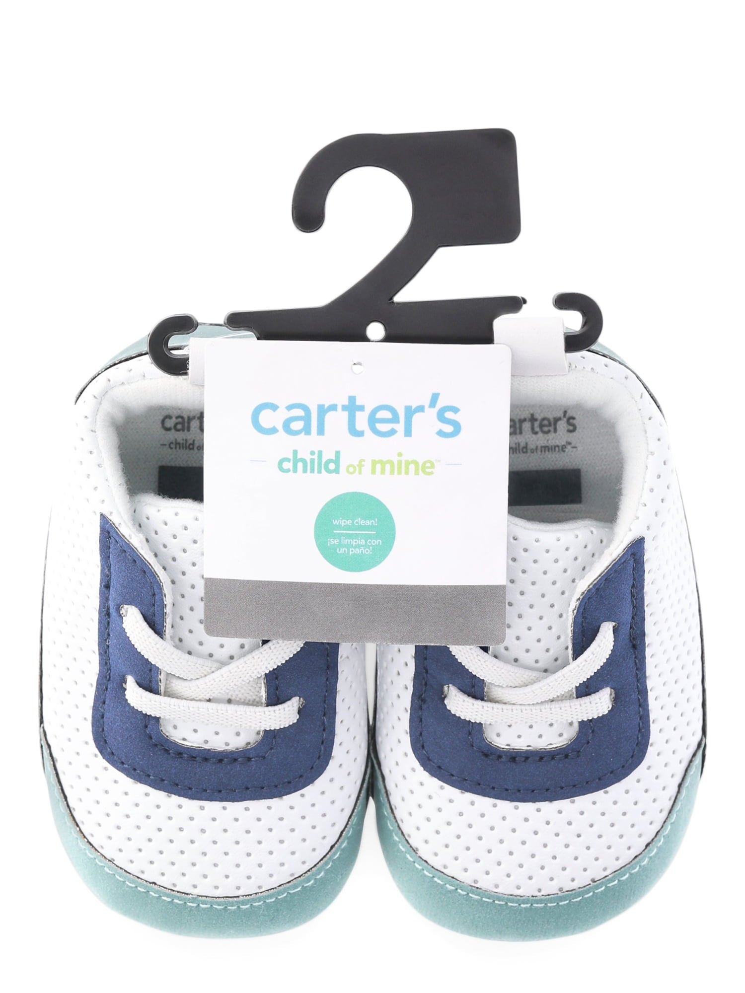 Carter's Child of Mine Baby Boys’ Slip On Sneakers, Sizes 3M-6M
