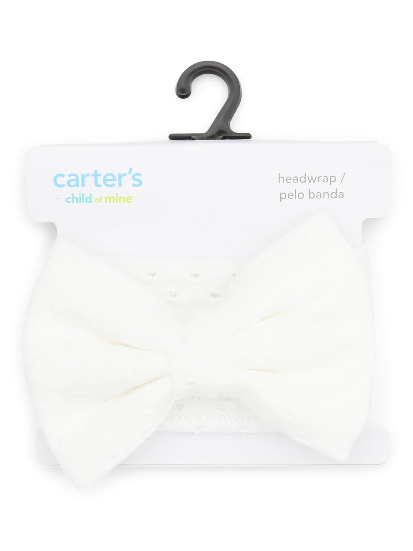 Carter's Child of Mine Newborn and Baby Girls Eyelet Bow Head Wrap